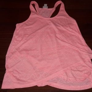 Pink tank top